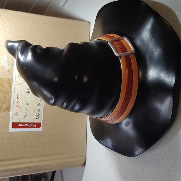 Longaberger Winky Witch-Kin Hat Item #32194, Approx 5.5" Tall, New In Box - Picture 2 of 8